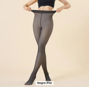 LEGGINGS COLOR NEGRO-CAFÉ